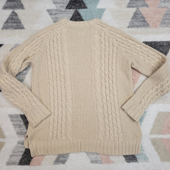 Theory Sweater Innis Aria in Oatmeal (Natural) Size Medium - Picture 7 of 10